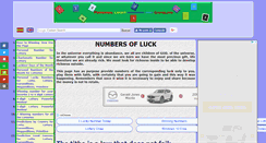 Desktop Screenshot of numbersofluck.com